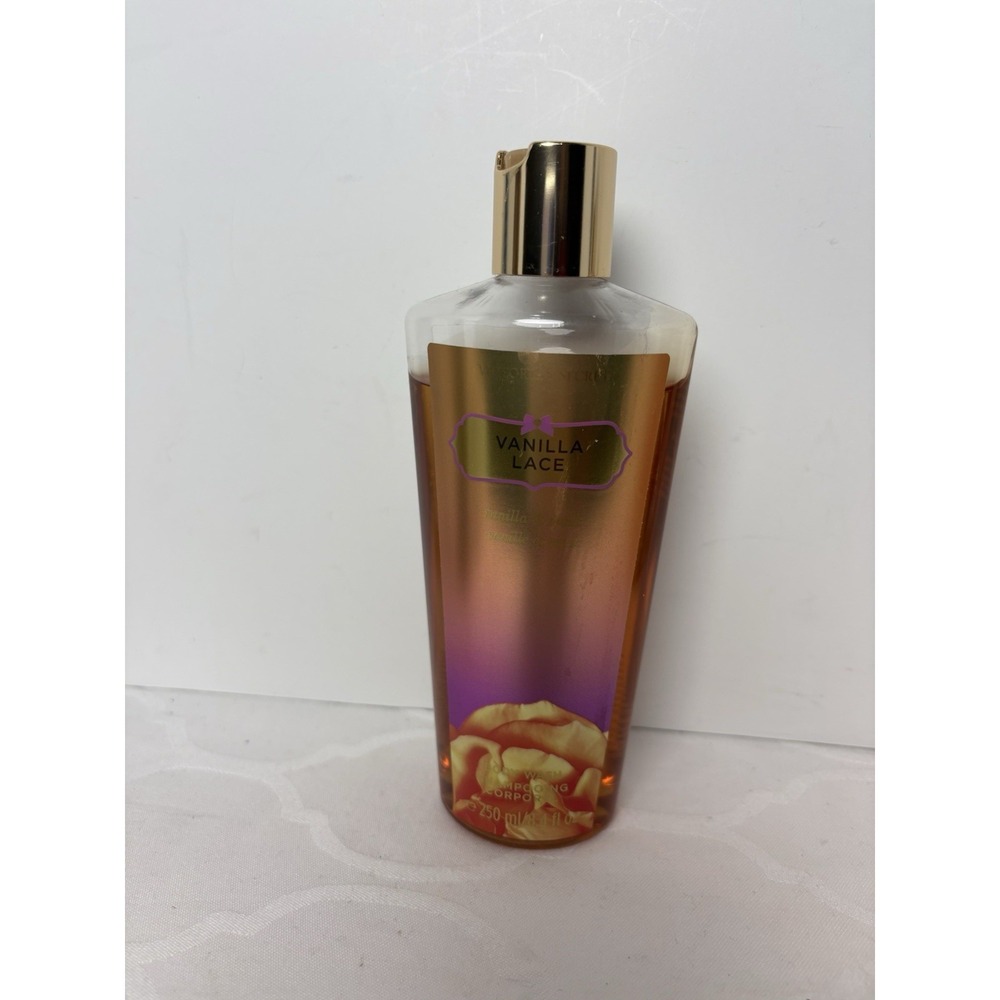 Victoria's Secret Vanilla Lace Body Wash Bath Wash Full Size 8.4 Discontinued